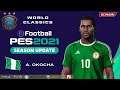 A. OKOCHA  face+stats  (World Classics) How to create in PES 2021