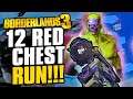 My Luckiest Arms Race Run Yet! - (12 RED CHESTS! + Revenants!) - Borderlands 3 Designer's Cut DLC