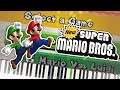 New Super Mario Bros. - Title Screen Theme Piano Tutorial Synthesia