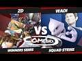 The Comeback Squad Strike Winners Semis - ZD Vs. WaDi - SSBU Ultimate Tournament