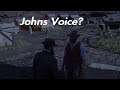 Arthur Morgan's Voice glitches as John Marston's