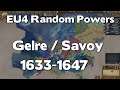 EU4: Gelre / Savoy 1633-1647