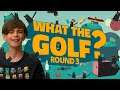 I hit a bunch of CATS in this video? LOL | What the Golf? - Round 3