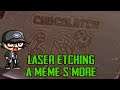 Laser Pecker Food Test || Etching a Meme Smore