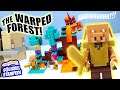 LEGO Minecraft The Warped Forest Speed Build Piglins!