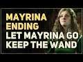 Let Mayrina go and Keep the Wand Baldur's Gate 3 Save Mayrina Ending