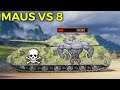 Maus did The Impossible in 1 vs 8! | World of Tanks Maus Gameplay