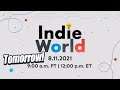 Nintendo Indie World Presentation Announced for August 11th! (TOMORROW!)