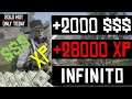 Red Dead Online DINERO INFINITO | XP INFINITA | RDR2 Online GLITCH INFINITE MONEY