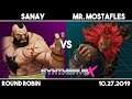 Sanay (Zangief) vs Mr. Mostafles (Akuma) | SFV Round Robin | Synthwave X #7