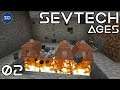 SevTech: Ages | Ep 2 | Clay Kiln, Grilling and Darklands Day!!!