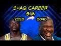 Shaq Career Sim in 2020 Hes a MONSTER!