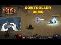 Diablo 2 Resurrected - Controller walk through - Demonstrating what each button does