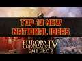 EU4 EMPEROR - TOP 10 MOST OP NEW NATIONAL IDEA SETS!