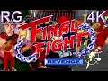 Final Fight Revenge - SEGA Saturn - Attact & arcade 1CC no loss playthrough as Guy [4K60]