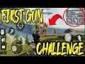 First Gun Challenge || Comedy Gameplay Garena Freefire || Telugu Gaming zone