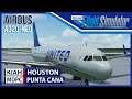Houston to Punta Cana Non-Stop Flight | United MSFS 2020