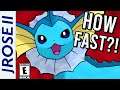 How Fast can you Beat Pokemon Red/Blue with Just a Vaporeon?