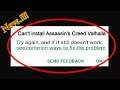 How to Fix Can't Install Assassin's Creed Valhalla App Error On Google Play Store in Android & Ios
