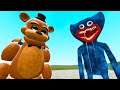 HUGGY WUGGY VS FNAF ANIMATRONICS! Gmod Garry's Mod Sandbox