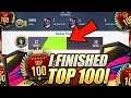 I FINISHED TOP 100 IN FUT CHAMPS!! FIFA 19 Ultimate Team