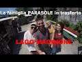La famiglia parasole in trasferta al lago Maggiore.