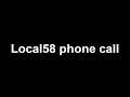 Local 58 Phone Call - Calling number seen in Digital Transition