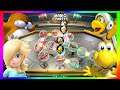 Super Mario Party Minigames #244 Rosalina vs Hammer bro vs Monty mole vs Koopa troopa
