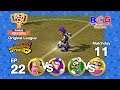 Super Mario Strikers SS1 - Original League EP 22 Match 11 Peach VS Waluigi , Luigi VS Wario