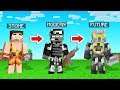 The Evolution of MINECRAFT WEAPONS! (stone age to future)