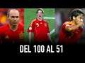 TOP-100 de los mejores jugadores españoles de la historia (del 100 al 51)