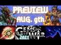 WEEKLY Preview August 9TH 2021 | Gems of War Event guide | SOULFORGE World Event Team NEW GEM
