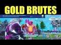 Work together with your team to "eliminate gold brutes" (Horde Rush Challenges) Fortnite