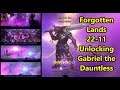 Battle Breakers Forgotten Lands Stage 22-11 Beyond the Brink Unlocking Gabriel the Dauntless