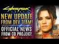 Cyberpunk 2077 - New Official Update from CD Projekt Red!  Plus: Multiplayer vs DLC Showdown!