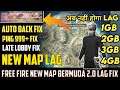 FREE FIRE LAG FIX 1GB RAM |FREE FIRE LAG FIX NEW MAP BERMUDA 2.O | FREE FIRE LAG FIX 1GB 2GB 3GB 4GB