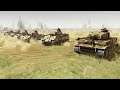 Gates of Hell - FULL-SCALE TANK BATTLE German vs. Soviet Tanks Late WWII | Gates of Hell Gameplay