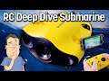 RC Gladius Mini Submarine Dives 300ft deep in salt water like a boss!