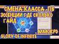 Glory of Infinite, Гайд по получению эссенций для разблокировки П6, mmorpg, iOS ANDROID