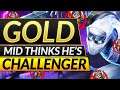 GOLD ZED MAIN Thinks He's Challenger - What EVERY MIDLANER MUST Know - LoL Guide