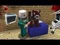 HOSPITAL SURGERY ON A VIRUS COW IN MINECRAFT / ZOMBIE BECOMES A DOCTOR MOD IN MINECRAFT !!