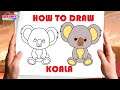 How To Draw A Cute Koala Step By Step Easy - How To Draw A Koala Bear