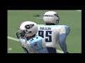 Madden NFL 2002 PS2 Demo Game Random Team Selection Titans vs Steelers