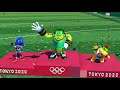 Mario＆Sonic at the OLYMPIC GAMES Tokyo 2020 100M All Sonic's Members マリオ＆ソニック東京オリンピック