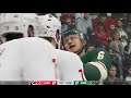 NHL 20 Season mode - Carolina Hurricanes vs Minnesota Wild - (Xbox One HD) [1080p60FPS]