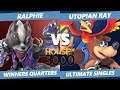 Smash Ultimate Tournament - Ralphie (Wolf) Vs Utopian Ray (Palutena, Banjo) SSBU Xeno 191 W Quarters