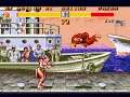 Street Fighter 2 - Chun Li vs. Ken on Hardest Difficulty (Sega Genesis)