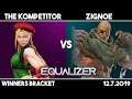 The Kompetitor (Cammy) vs zignoe (Sagat) | SFV Winners Bracket | Equalizer 1
