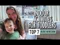 Top 7 Indoor Activities to Entertain your Toddler - Toddler Activity Ideas for 1 & 2 Year Olds