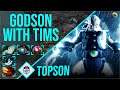 Topson - Zeus | GODSON with TIMS | Dota 2 Pro Players Gameplay | Spotnet Dota 2